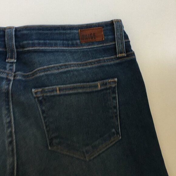PAIGE Premium Denim Rita Wash Peg Skinny 5 Pocket Logo Hardware Jeans - Picture 10 of 12